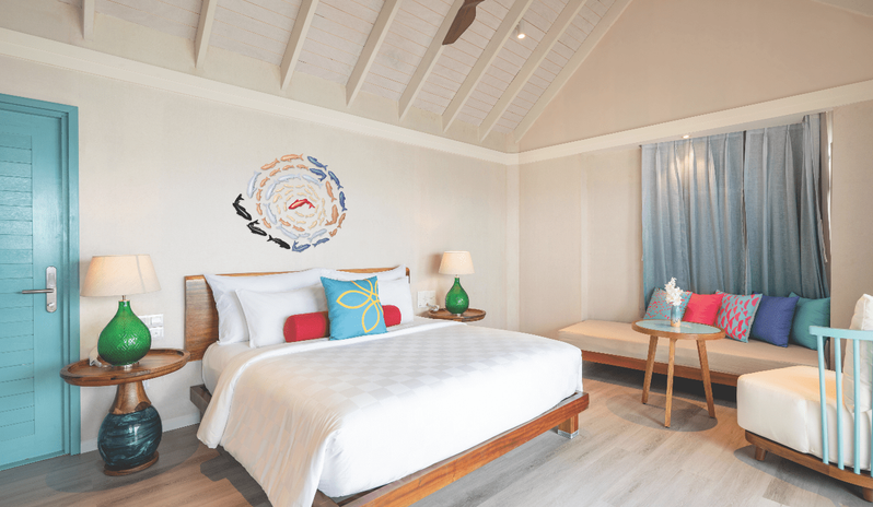 Sunrise and Sunset Water Villas, Bed